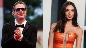 Rumores de romance entre Brad Pitt y Emily Ratajkowsk