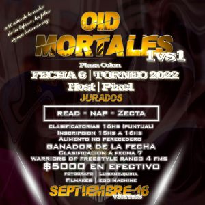 OÍD MORTALES: Competencia de Freestyle Rap en la Plaza Colón