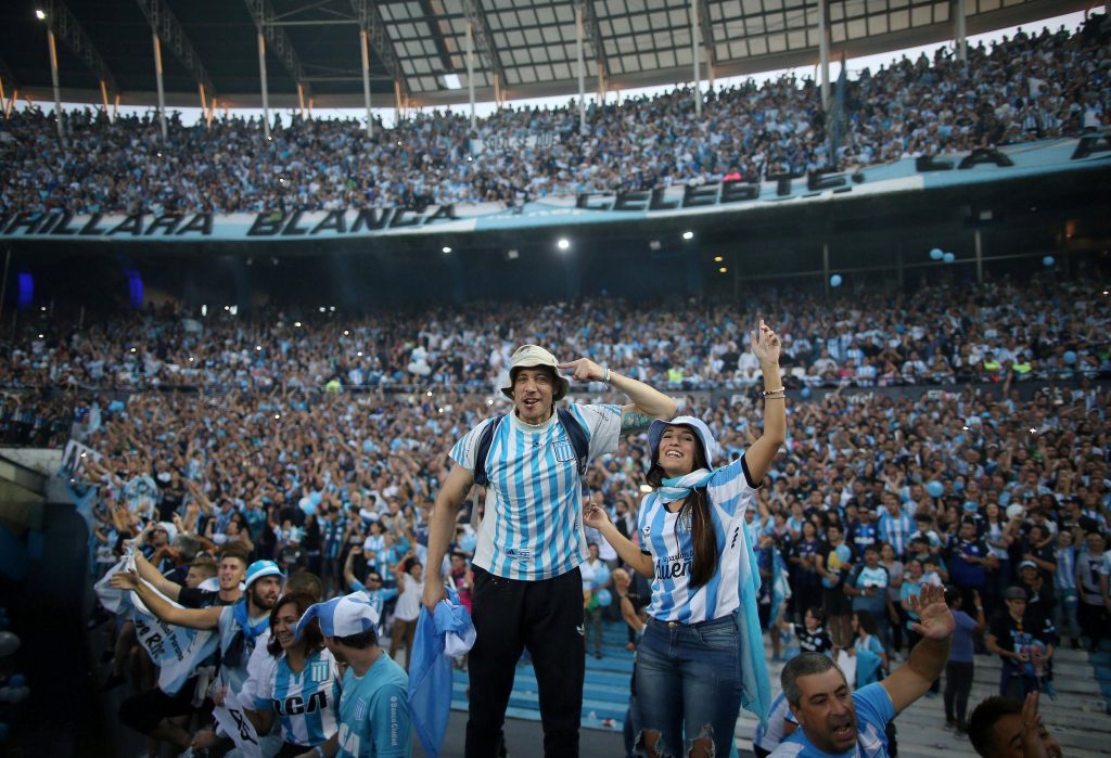 hincha de racing