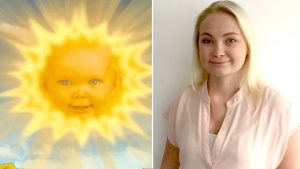 Jess Smith, la bebé que interpretó al sol en los ‘Teletubbies’, se convirtió en mamá