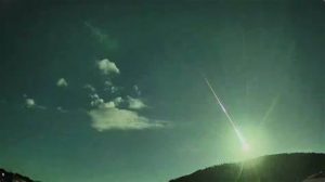 Los cielos de España y Portugal fueron iluminados por un fragmento de cometa