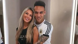 Lautaro Martínez y Agustina Gandolfo: la familia crece y las redes estallaron de amor