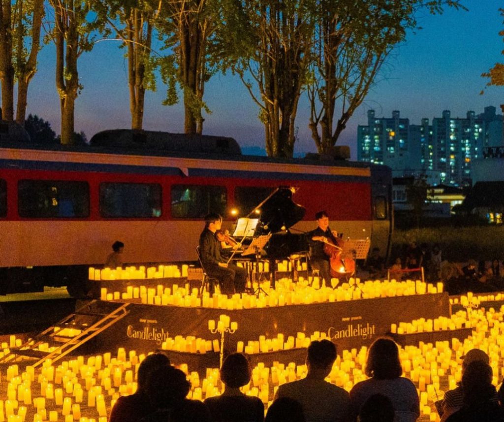 candlelight concierto al aire libre 